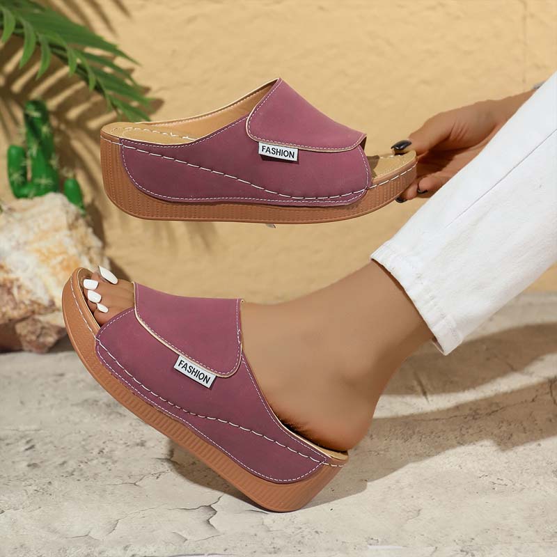 š„HyvƤ myyntiš„Casual Wedge Slide Sandaalit naisille
