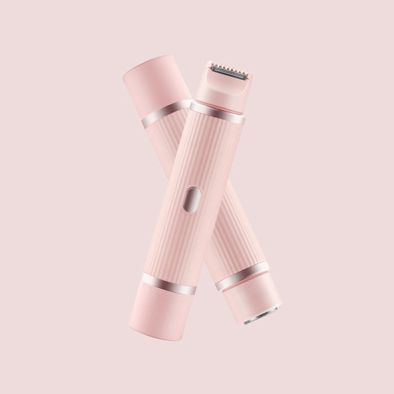 Ipx7 Vedenpitävä kaksoispään parranajokone naisille