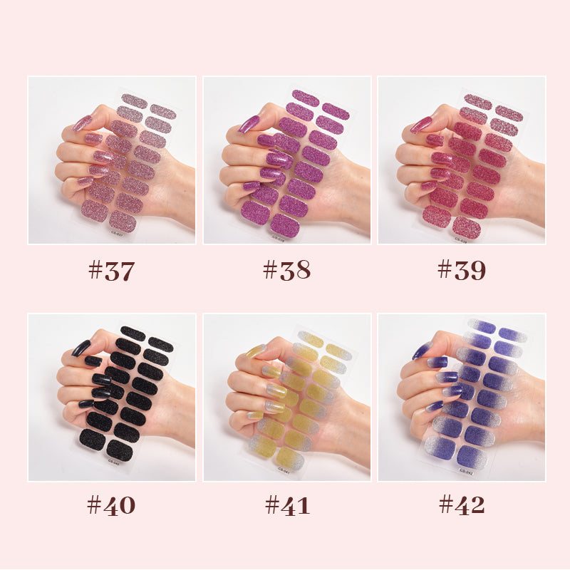 Puolikovettunut geeli Strip Manikyyri Full tarra