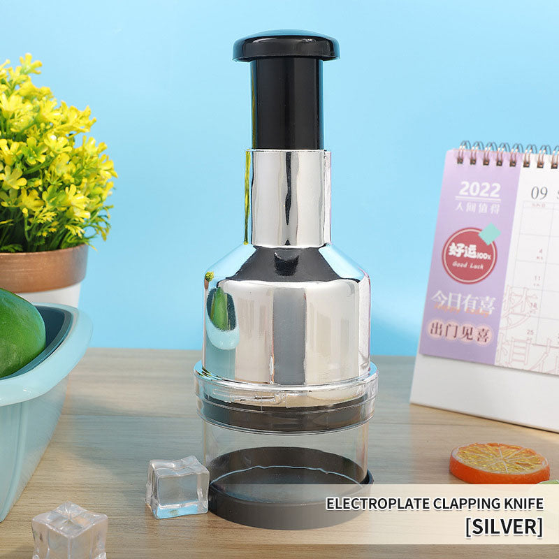 Ruokahakkuri ruostumattomasta teräksestä