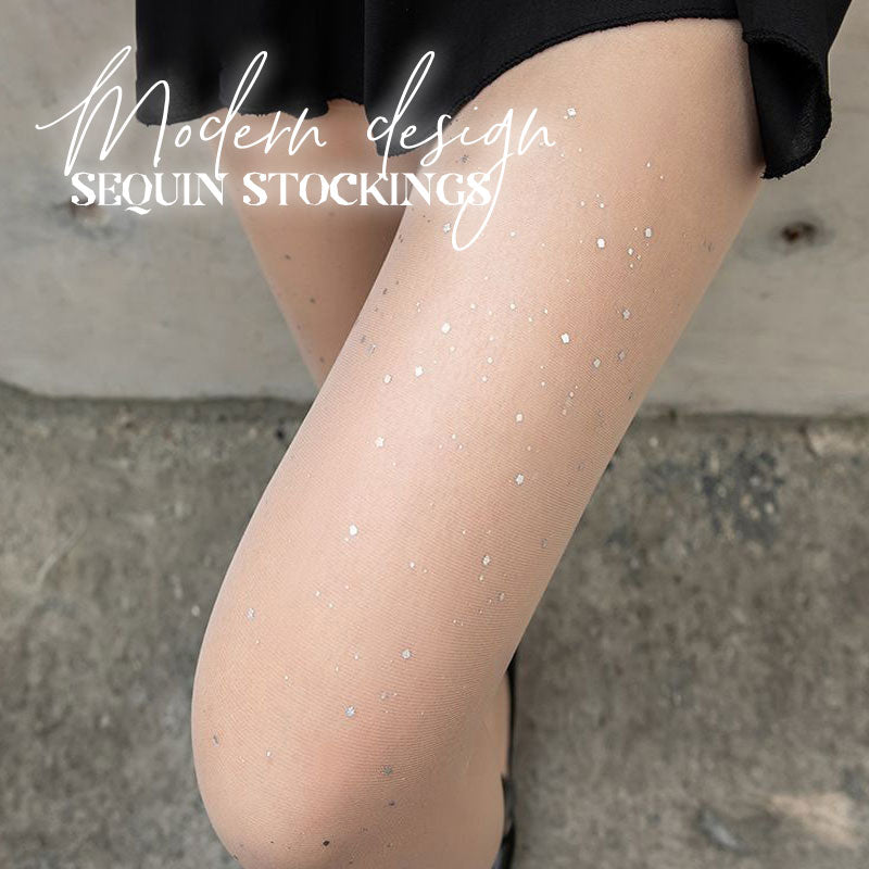 đ„đ„Sesongin vastaiset kampanjat - Naisten muoti Sexy Glitter Sequin sukat (Osta 1 saat 1 ilmaiseksi)
