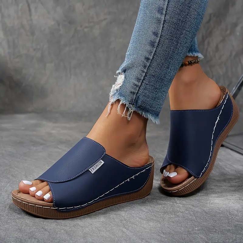 š„HyvƤ myyntiš„Casual Wedge Slide Sandaalit naisille