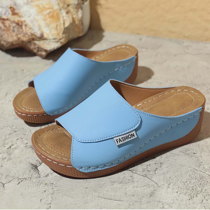 š„HyvƤ myyntiš„Casual Wedge Slide Sandaalit naisille