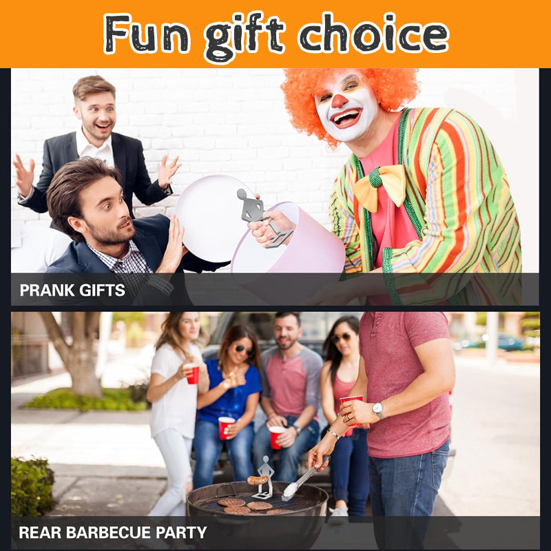 Outdoor Human-Shaped Sausage Grill