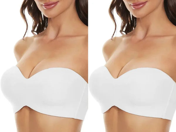 ⏳Ajankohtainen tarjous: 60 % alennus💗 Olkaimeton push-up bandeau-rintaliivit