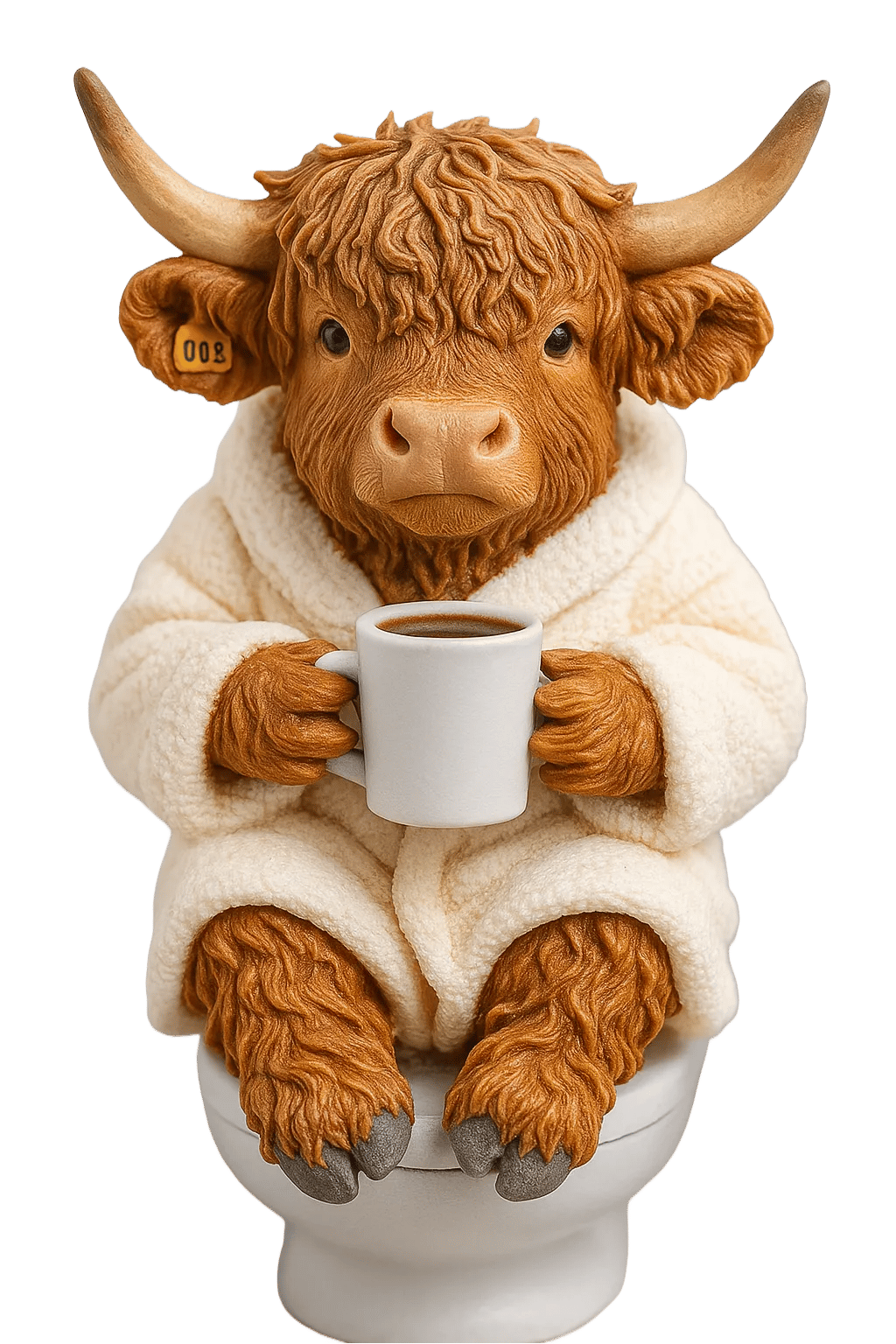 đźHighland Cow Adventtikalenteri 2025đ - 3D kĂ€sinkudottu Highland Cow Nukke (24 kpl)