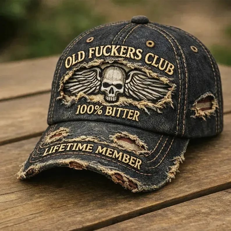 🧢Old F Club – Vintage baseball cap