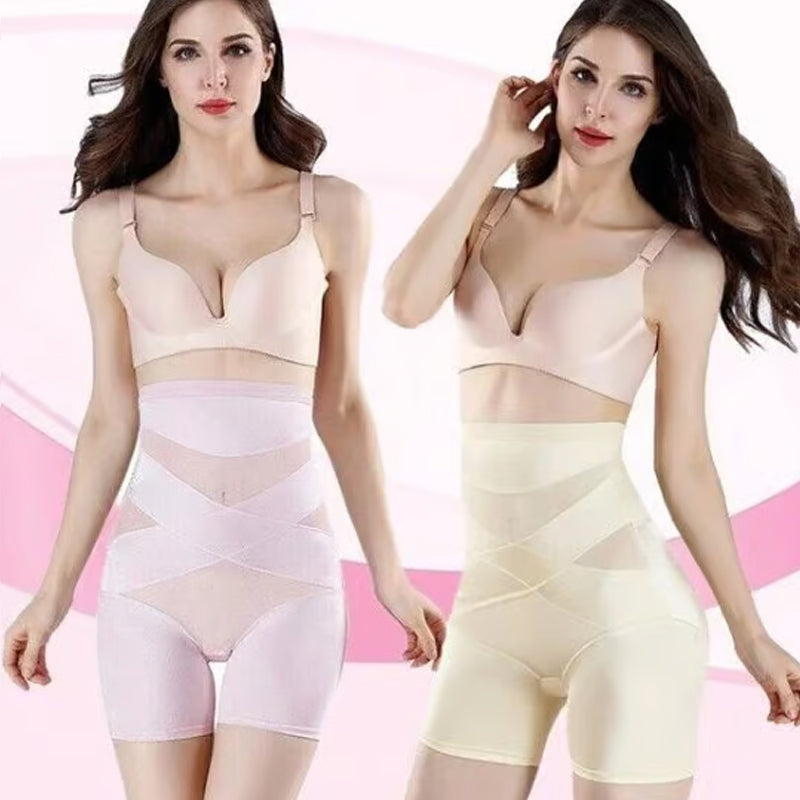 Tummy Tuck korkea vyötärö Hip Lift housut