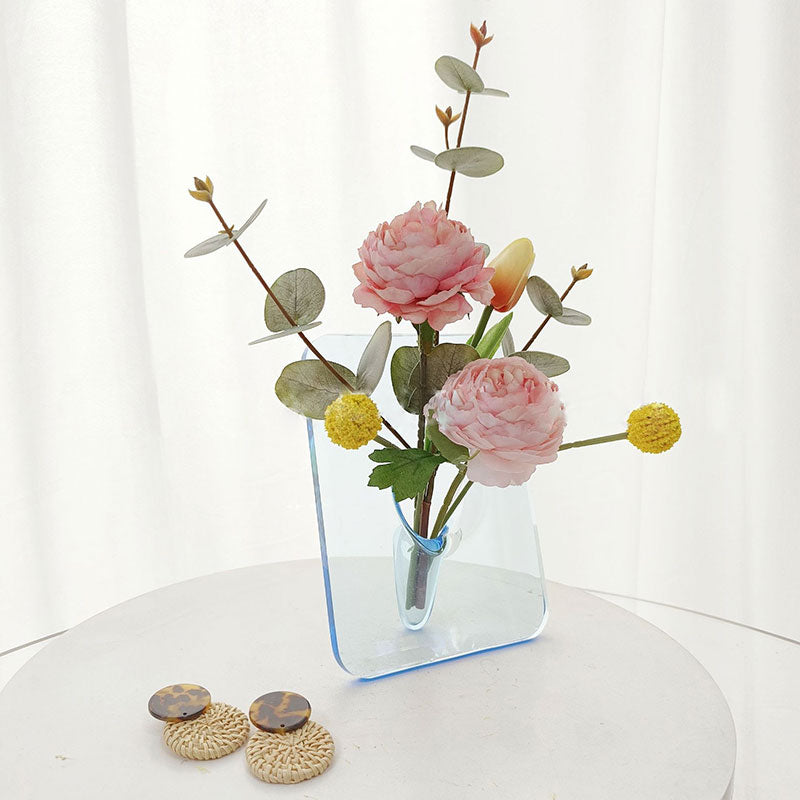 Akryyli valokuvakehys maljakko Flower Arranger
