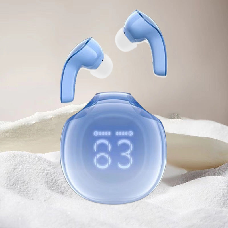 In-Ear pitkäikäinen digitaalinen näyttö Bluetooth-kuulokkeet
