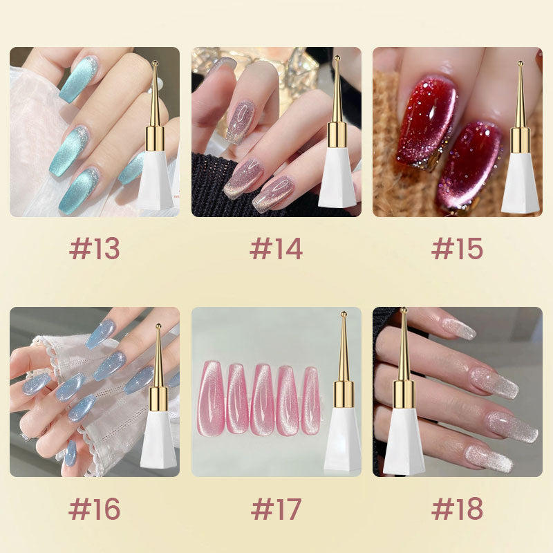 💖 [Spar Cat'S Eye Gel Small Bulb Nail Polish] - Pakollinen valinta vuoden 2024 uusiin manikyyritrendeihin💅.