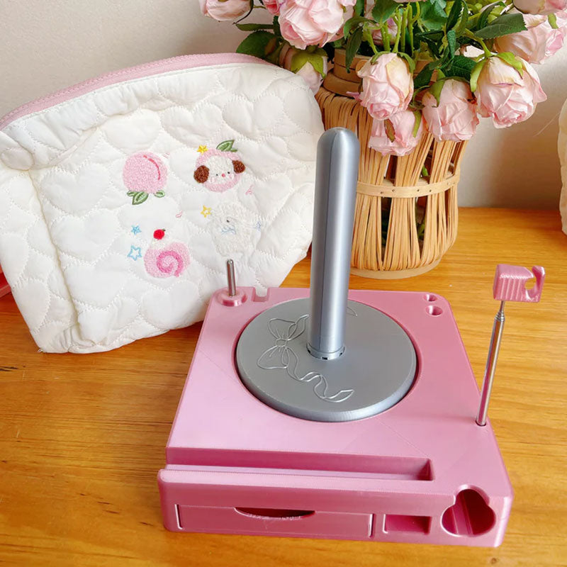 Shiny Portable Multi-purpose Yarn Spool Box