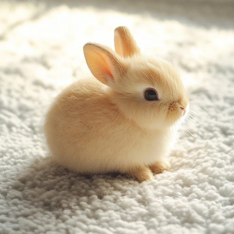 🐇Viimeinen päivä myynti 60% pois🐇Pörröinen realistinen kani lelu lelu