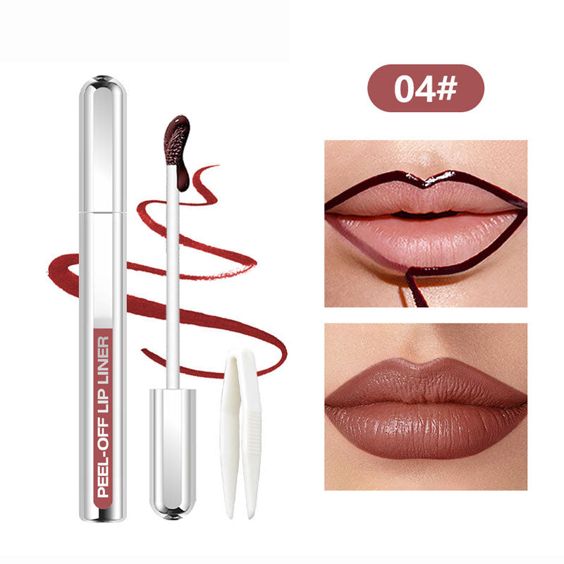 💋 Peel-Off Long-Lasting Lip Liner &Gloss