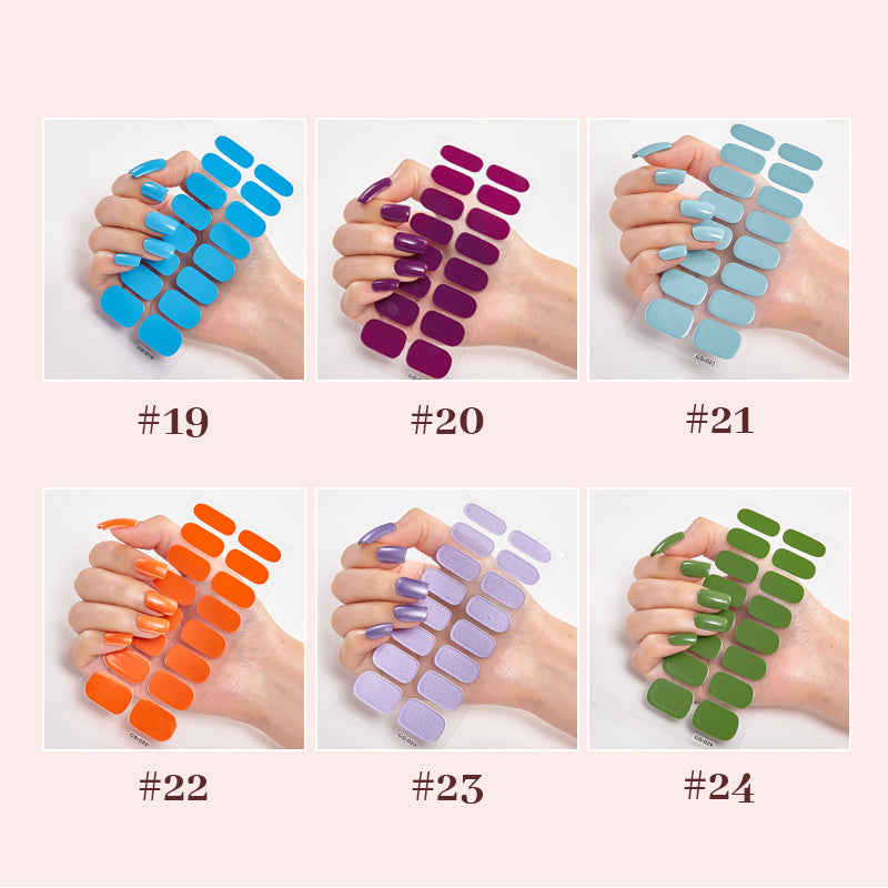 Puolikovettunut geeli Strip Manikyyri Full tarra