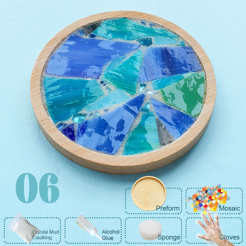 Diy käsintehdyt lasiset lasinaluset