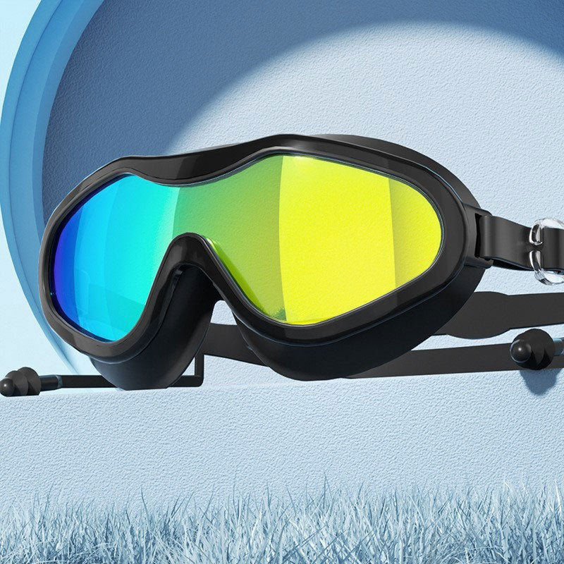 ⏳Rajoitettu aika Kesä Special🏊‍♂️Aikuisten suurikehyksiset uimalasit, joissa on lokasuojat