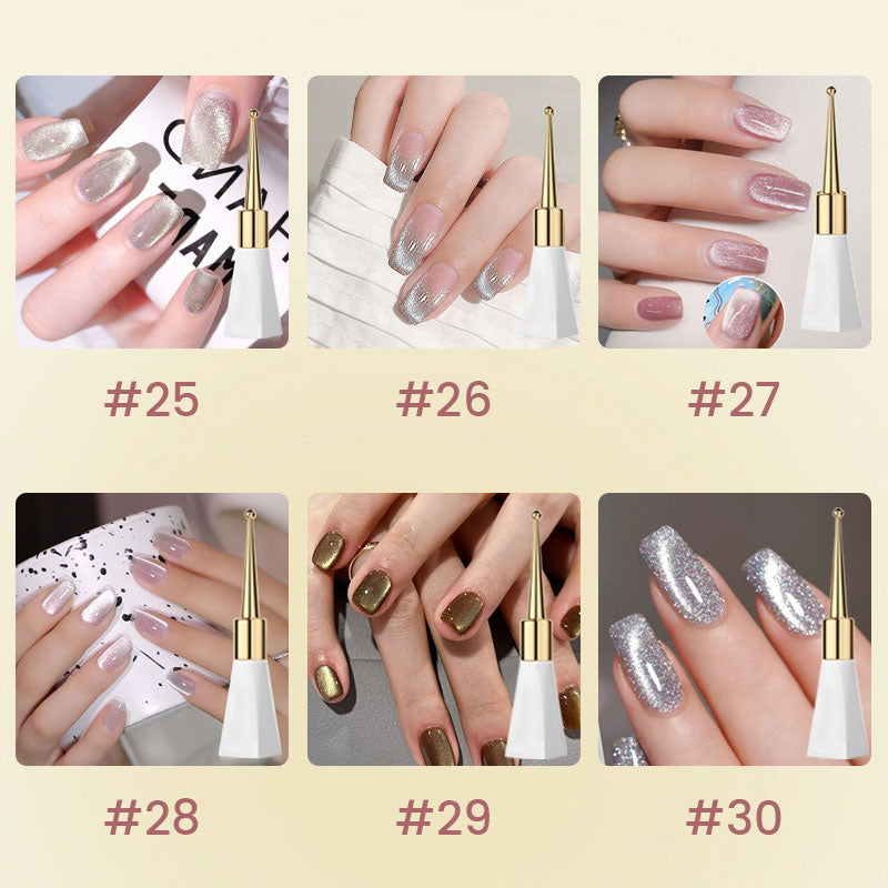 💖 [Spar Cat'S Eye Gel Small Bulb Nail Polish] - Pakollinen valinta vuoden 2024 uusiin manikyyritrendeihin💅.