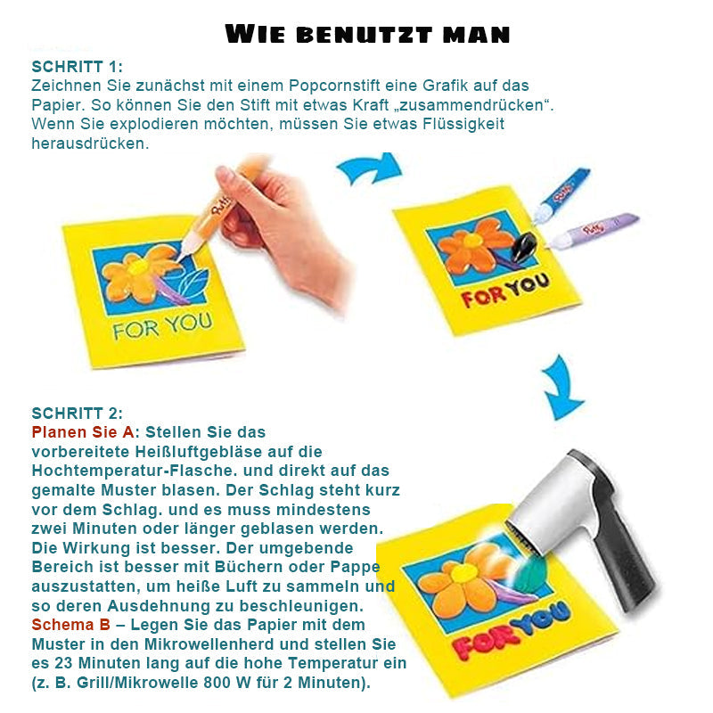 Magic Puffy -kynät / Magic Puffy -kynät