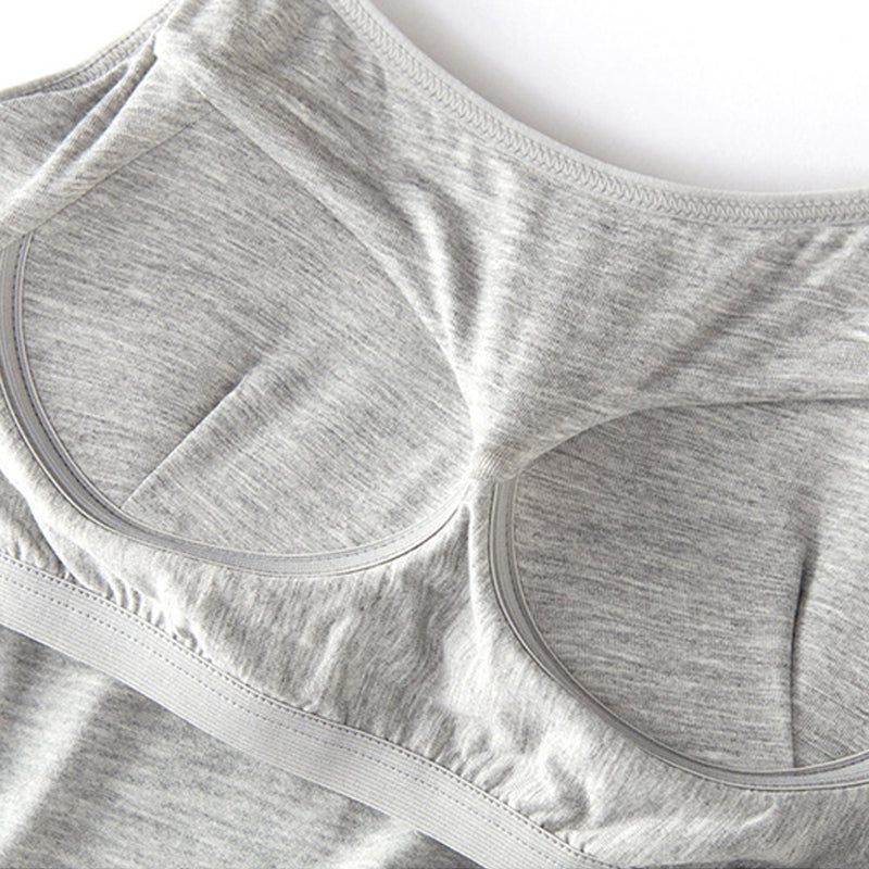 ⏳Viikon erikoistarjous🌸Loose Fit -toppi, jossa on sisäänrakennetut rintaliivit