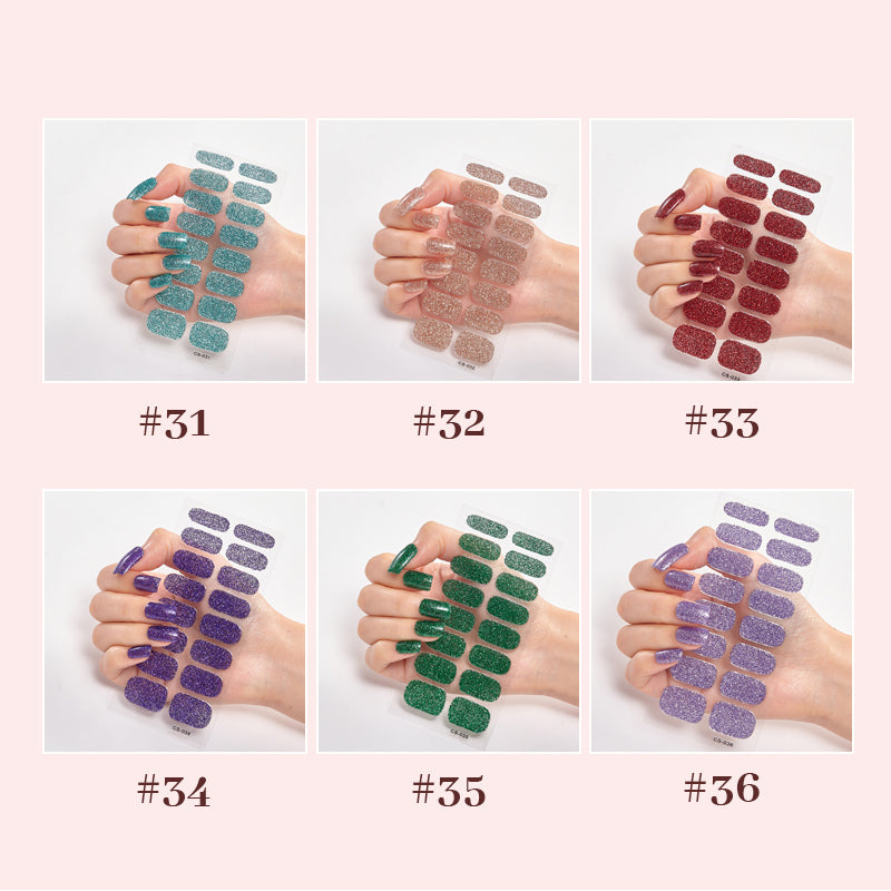 Puolikovettunut geeli Strip Manikyyri Full tarra