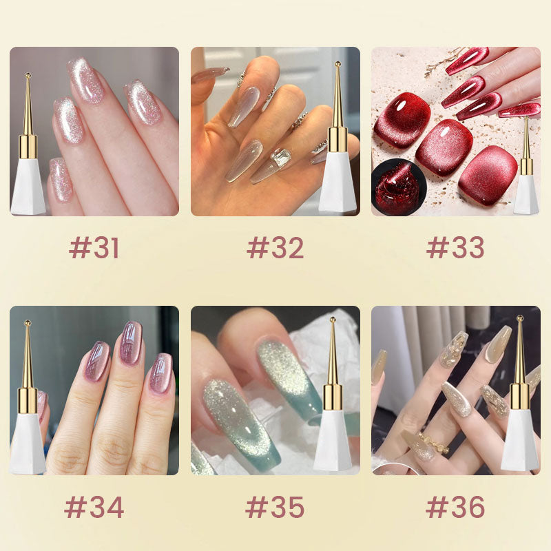 💖 [Spar Cat'S Eye Gel Small Bulb Nail Polish] - Pakollinen valinta vuoden 2024 uusiin manikyyritrendeihin💅.