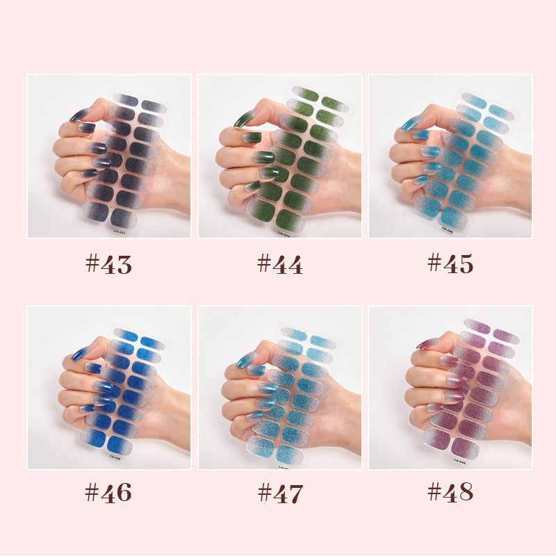 Puolikovettunut geeli Strip Manikyyri Full tarra