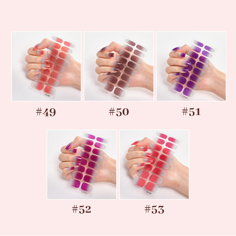 Puolikovettunut geeli Strip Manikyyri Full tarra