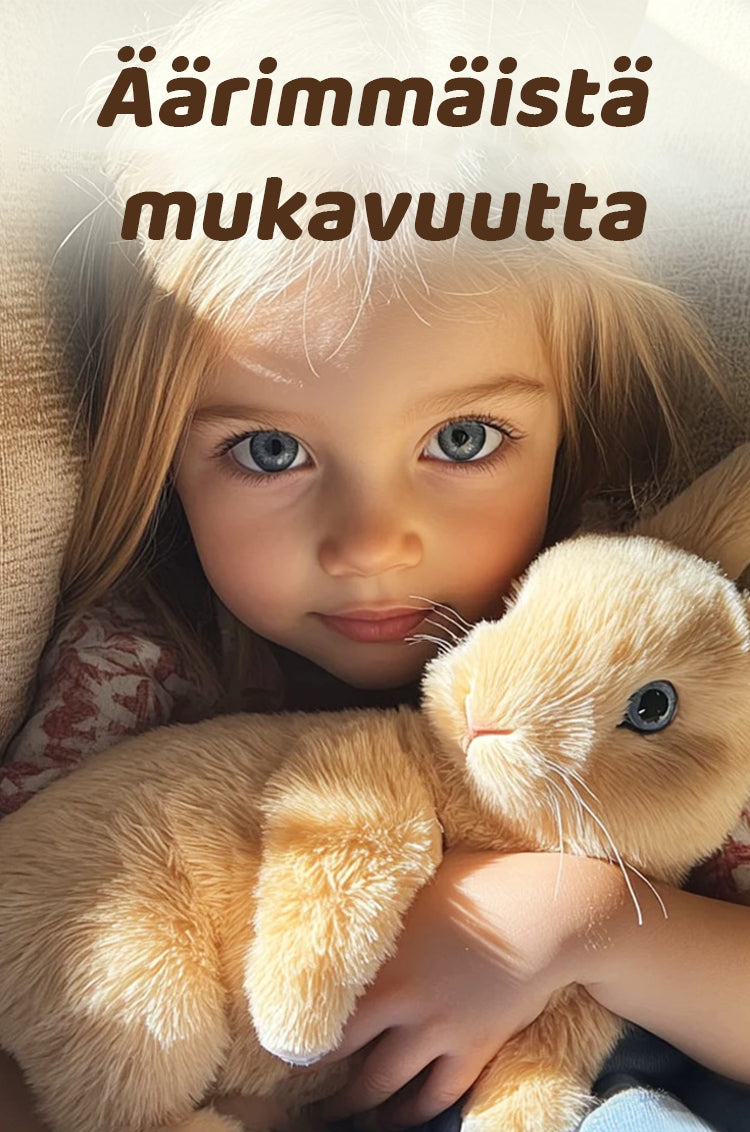 🐇Viimeinen päivä myynti 60% pois🐇Pörröinen realistinen kani lelu lelu