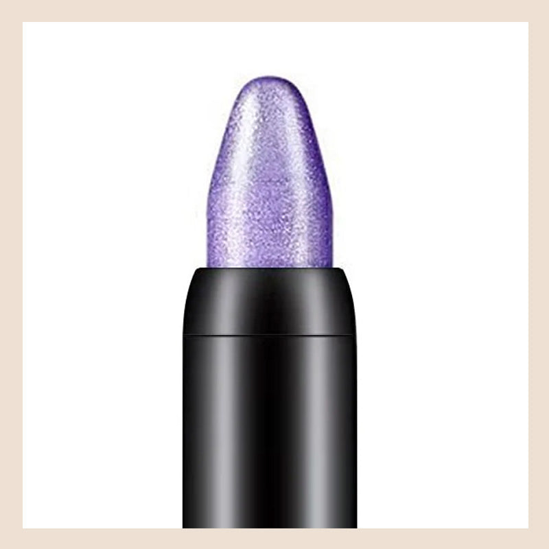 15 Värit Fluoresoiva luomiväri lyijykynä Vedenpitävä Glitter Eyeshadow Eyeliner