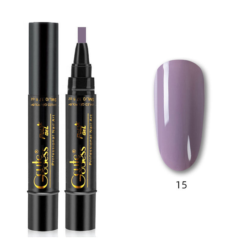 💅✨ 3-in-1 Kynsilakkakynä | Geelilakka ilman alus/päällyslakkaa | Nopea & Kestävä!