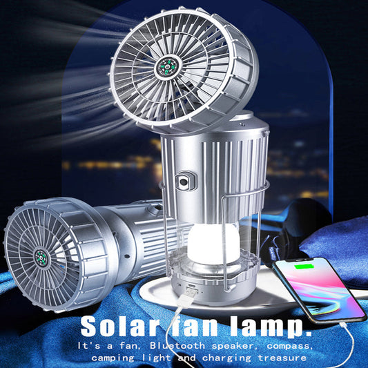 🔥2025 kuuma myynti🔥Solar Camping tuuletinvalo