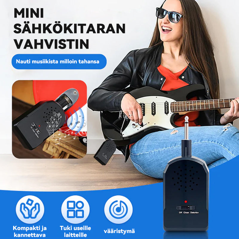 Kannettava sähkökitaran minikaiutin