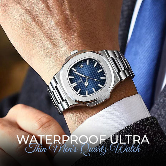 Vattentät Ultra Slim herra kvartsikello