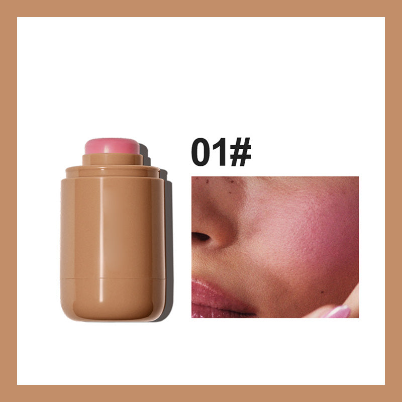 Monipuolinen pitkäkestoinen sileä poskipunatikku/Multifunctional long-lasting smooth blush stick
