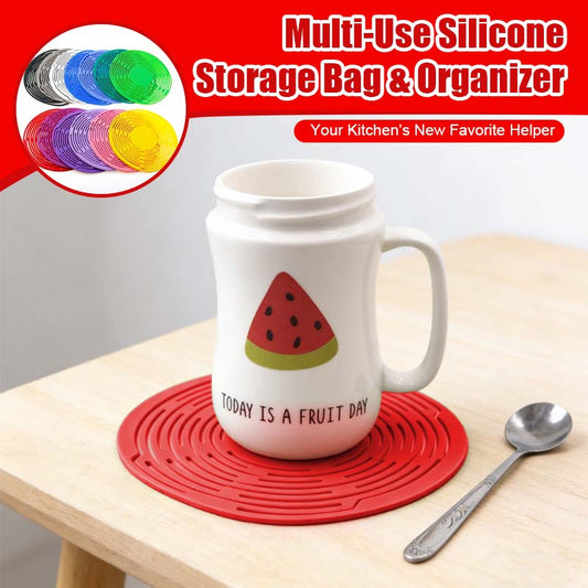 ⏰Weekly Special Sale: Buy 2 Get 1 Free🔥Multi-Use Silicone Storage Bag & Organizer
