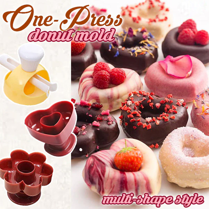 Yhden kosketuksen monimuotoinen donitsimuotti