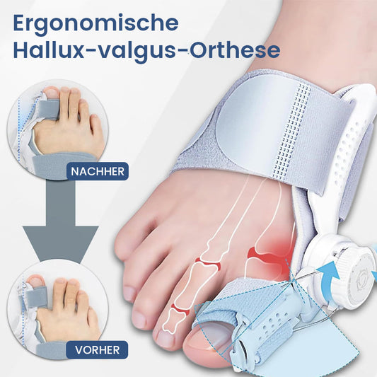 Ergonomische Hallux-valgus-Orthese