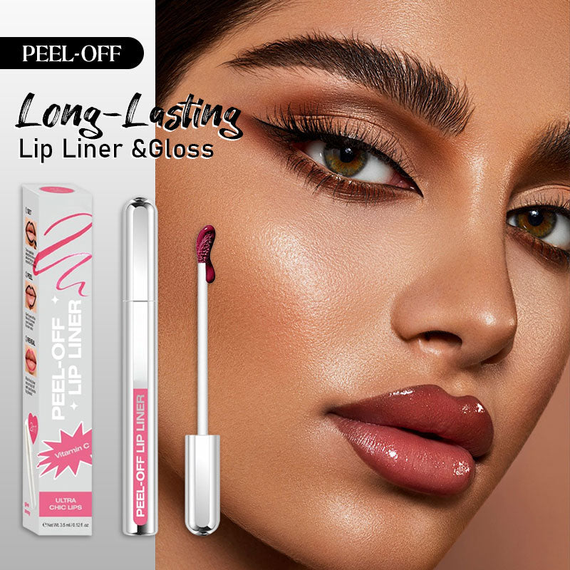 💋 Peel-Off Long-Lasting Lip Liner &Gloss