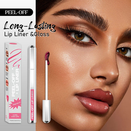 💋 Peel-Off Long-Lasting Lip Liner &Gloss