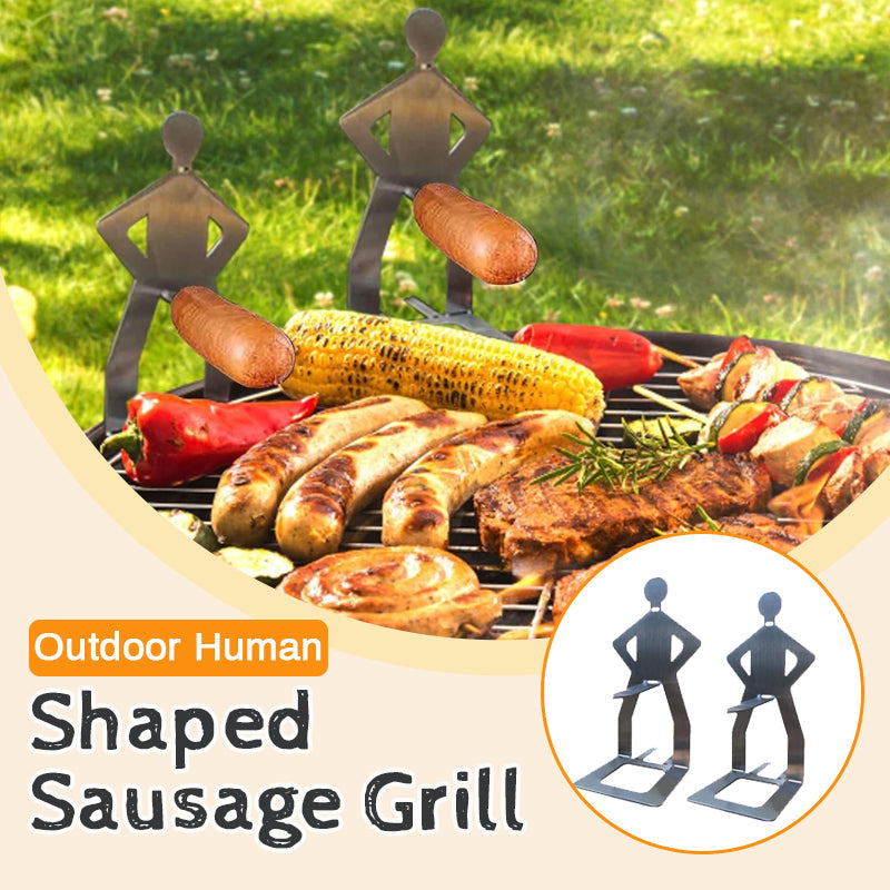 Outdoor Human-Shaped Sausage Grill