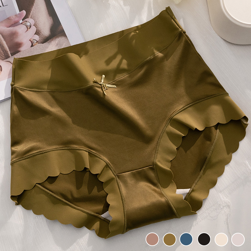 ( 🎁 2025 Nytår varmt salg 70% rabat🎁) Betal1 Få 2 (3pack) Premium Satin Antibakteriel Ice Silk Fugtabsorberende trusser