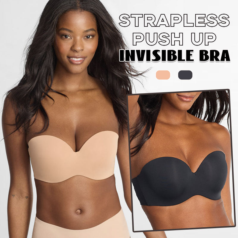 ⏳Ajankohtainen tarjous: 60 % alennus💗 Olkaimeton push-up bandeau-rintaliivit