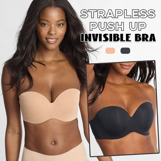 ⏳Ajankohtainen tarjous: 60 % alennus💗 Olkaimeton push-up bandeau-rintaliivit