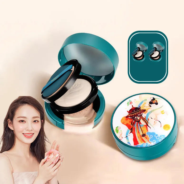 Red Ginseng Bird's Nest Rejuvenating foundation kahdessa kerroksessa.