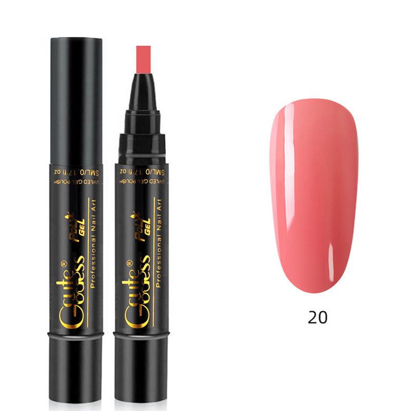 💅✨ 3-in-1 Kynsilakkakynä | Geelilakka ilman alus/päällyslakkaa | Nopea & Kestävä!