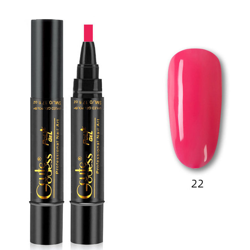 💅✨ 3-in-1 Kynsilakkakynä | Geelilakka ilman alus/päällyslakkaa | Nopea & Kestävä!