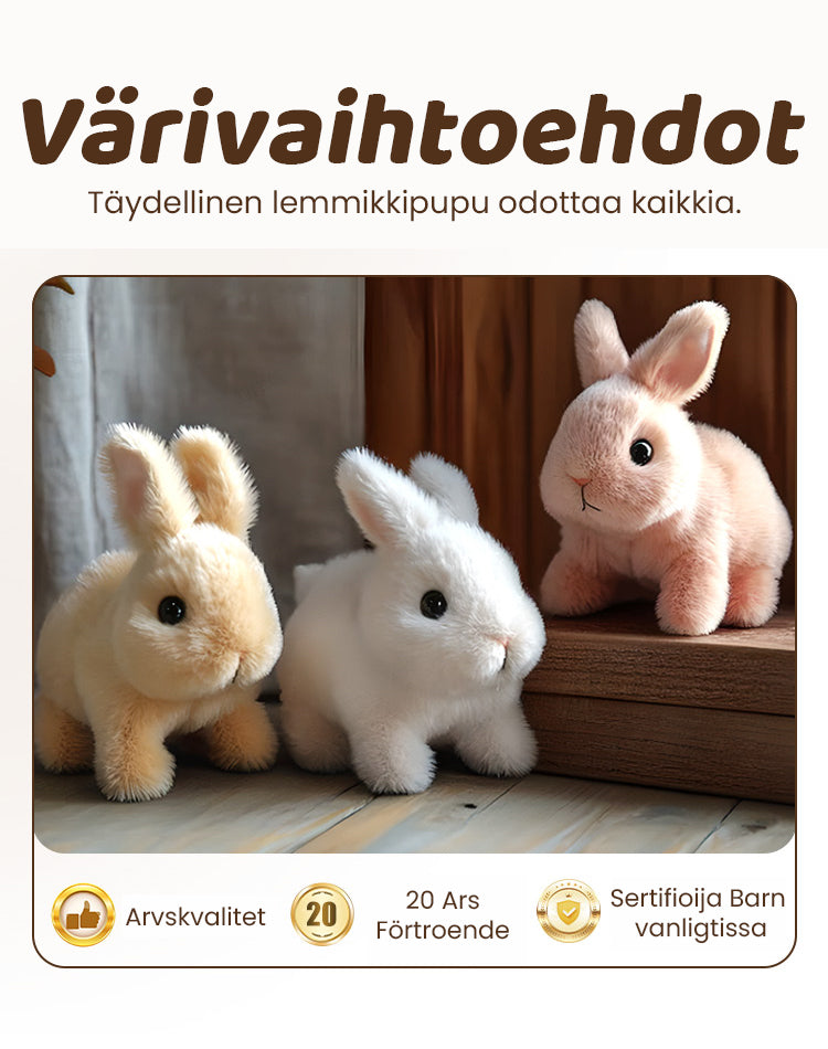 🐇Viimeinen päivä myynti 60% pois🐇Pörröinen realistinen kani lelu lelu