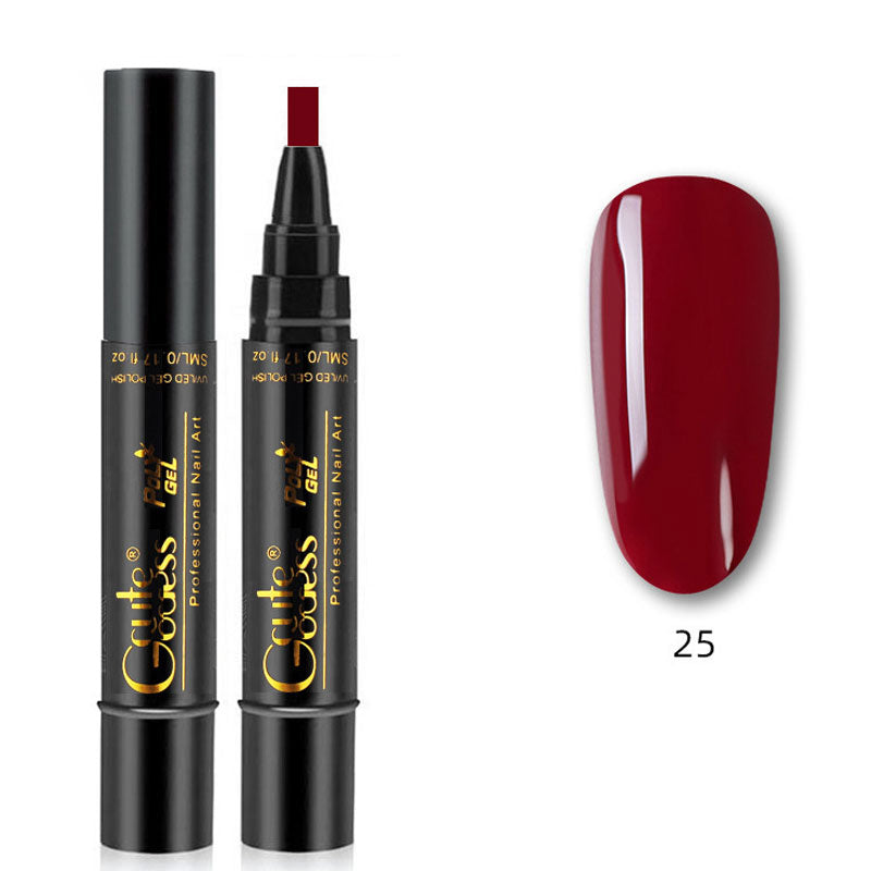 💅✨ 3-in-1 Kynsilakkakynä | Geelilakka ilman alus/päällyslakkaa | Nopea & Kestävä!