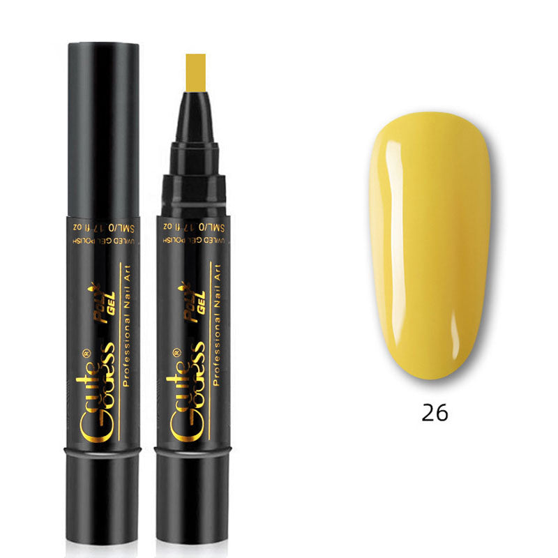 💅✨ 3-in-1 Kynsilakkakynä | Geelilakka ilman alus/päällyslakkaa | Nopea & Kestävä!